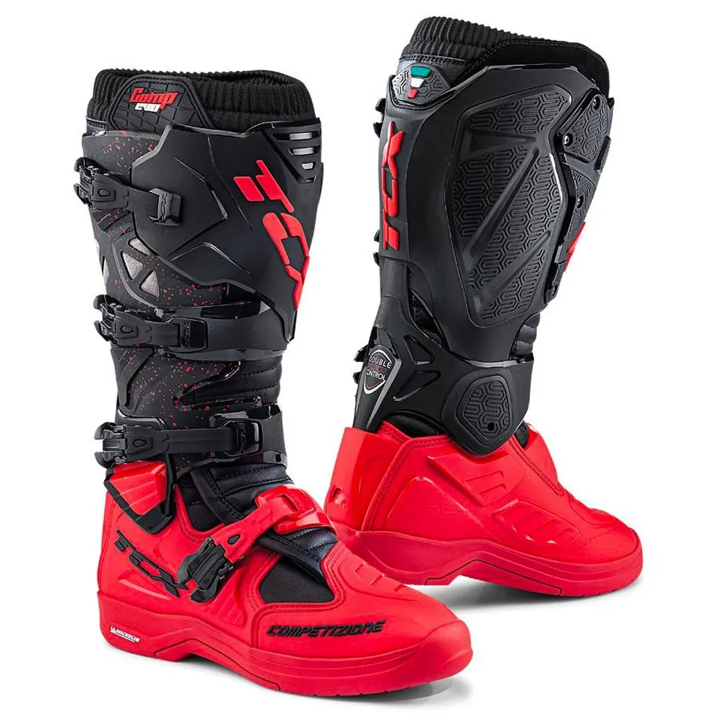 TCX - Comp Evo 2 Michelin Black/Red MX Boot