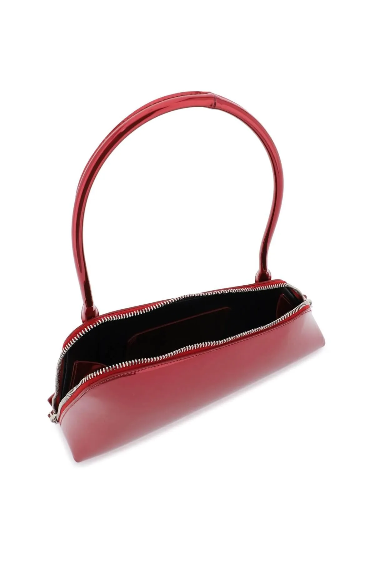 The Attico    The Attico Mirror Effect Sunrise Shoulder Bag