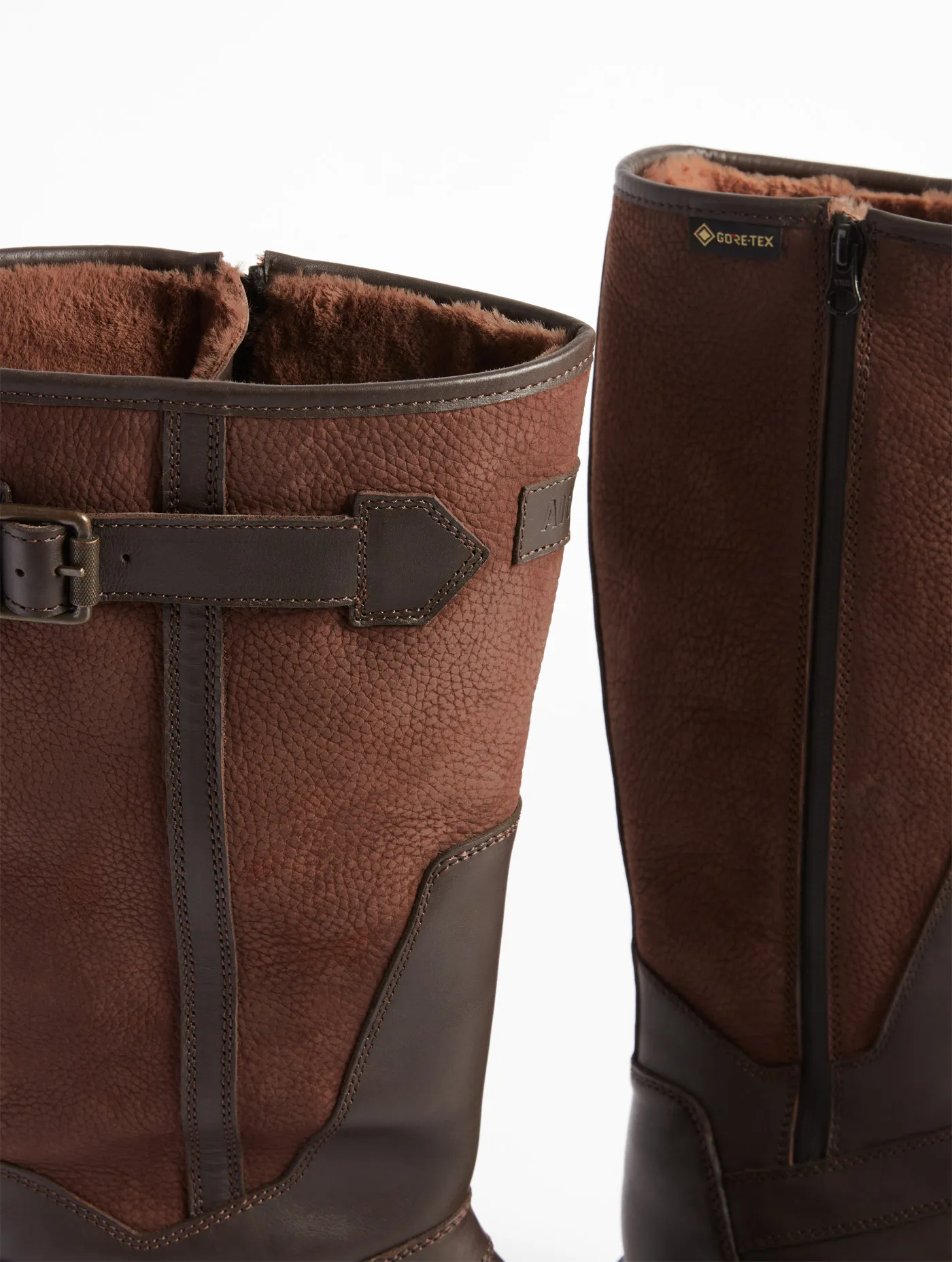 The expert boot for long walks: leather, Gore-Tex and lining