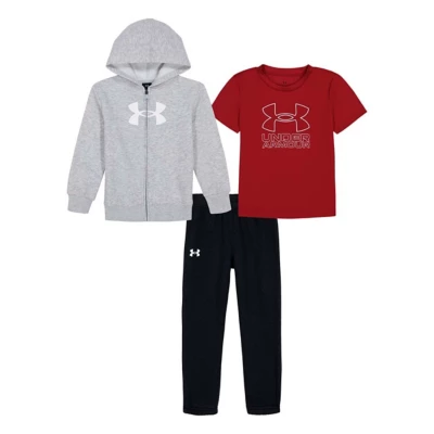 Toddler Under Armour Rival Hoodie,T-Shirt Set