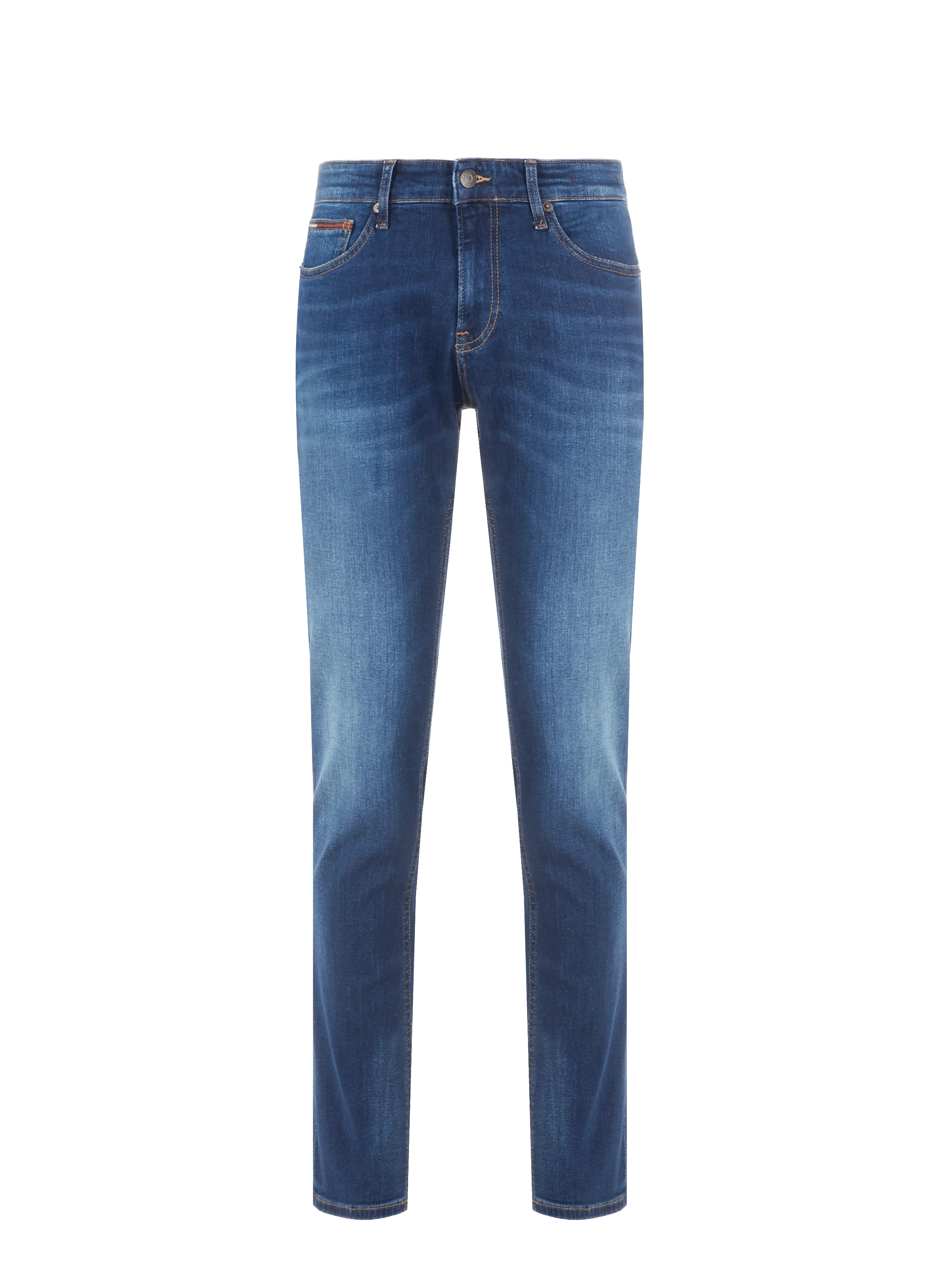 Tommy hilfiger  Recycled cotton-blend slim-fit jeans - Blue