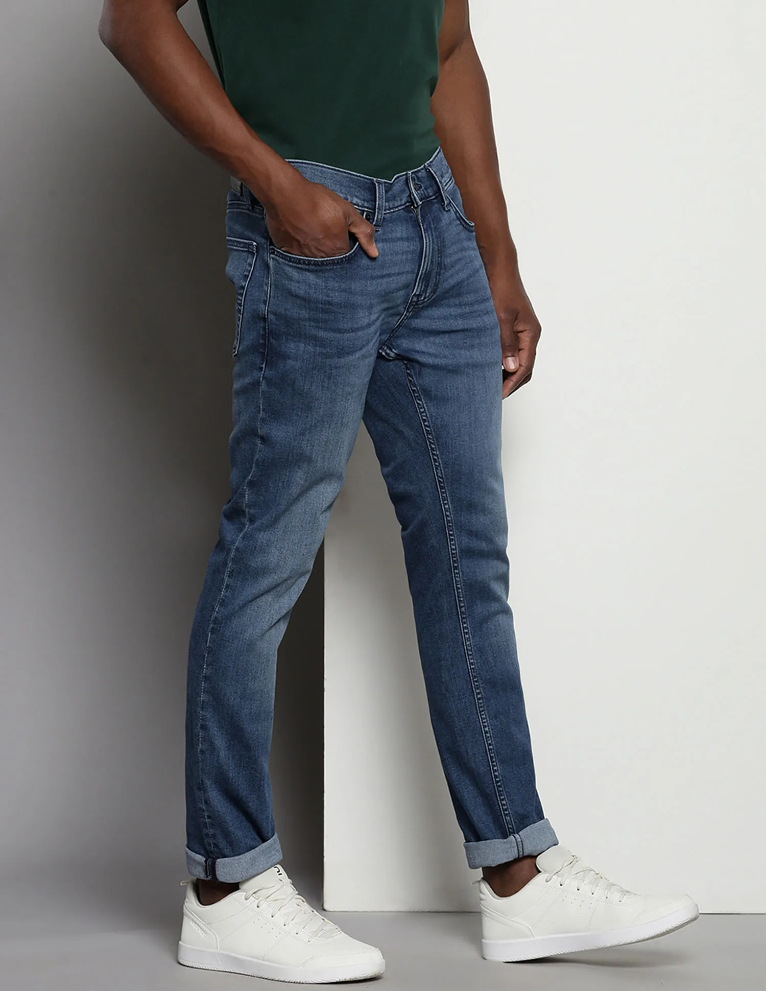 Tommy Hilfiger Scanton Slim Fit Stone Wash Jeans