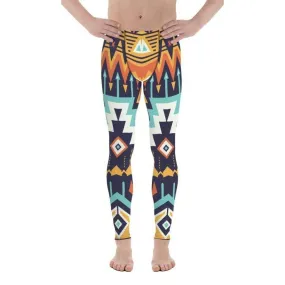 Tribal Print Men's Leggings