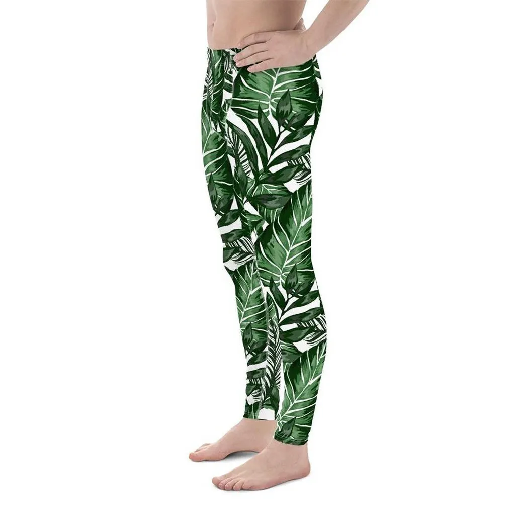 Tropical Green Men's Leggings