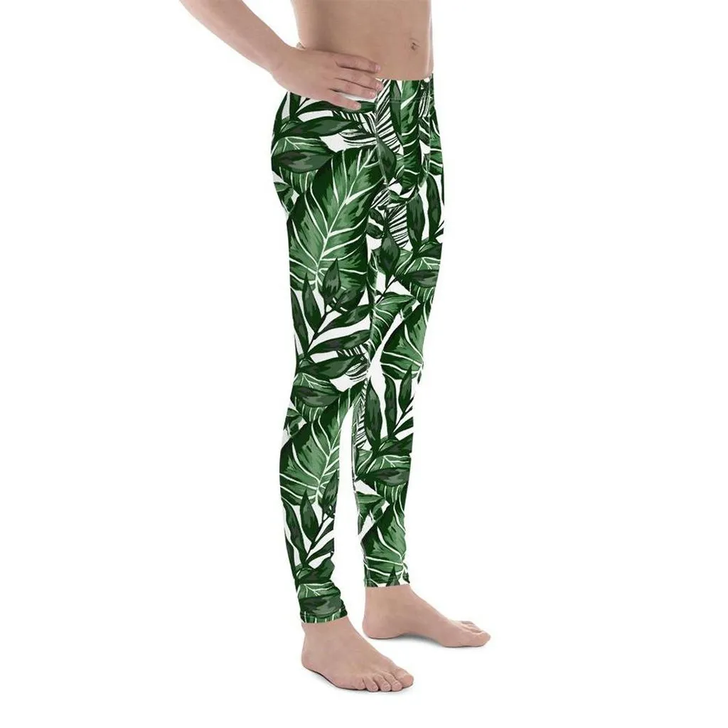 Tropical Green Men's Leggings