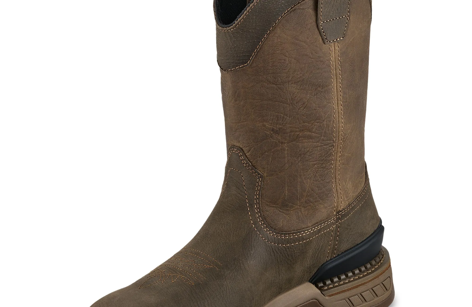 Two Harbors  Men's 11-inch Leather Soft Toe Pull-On Boot