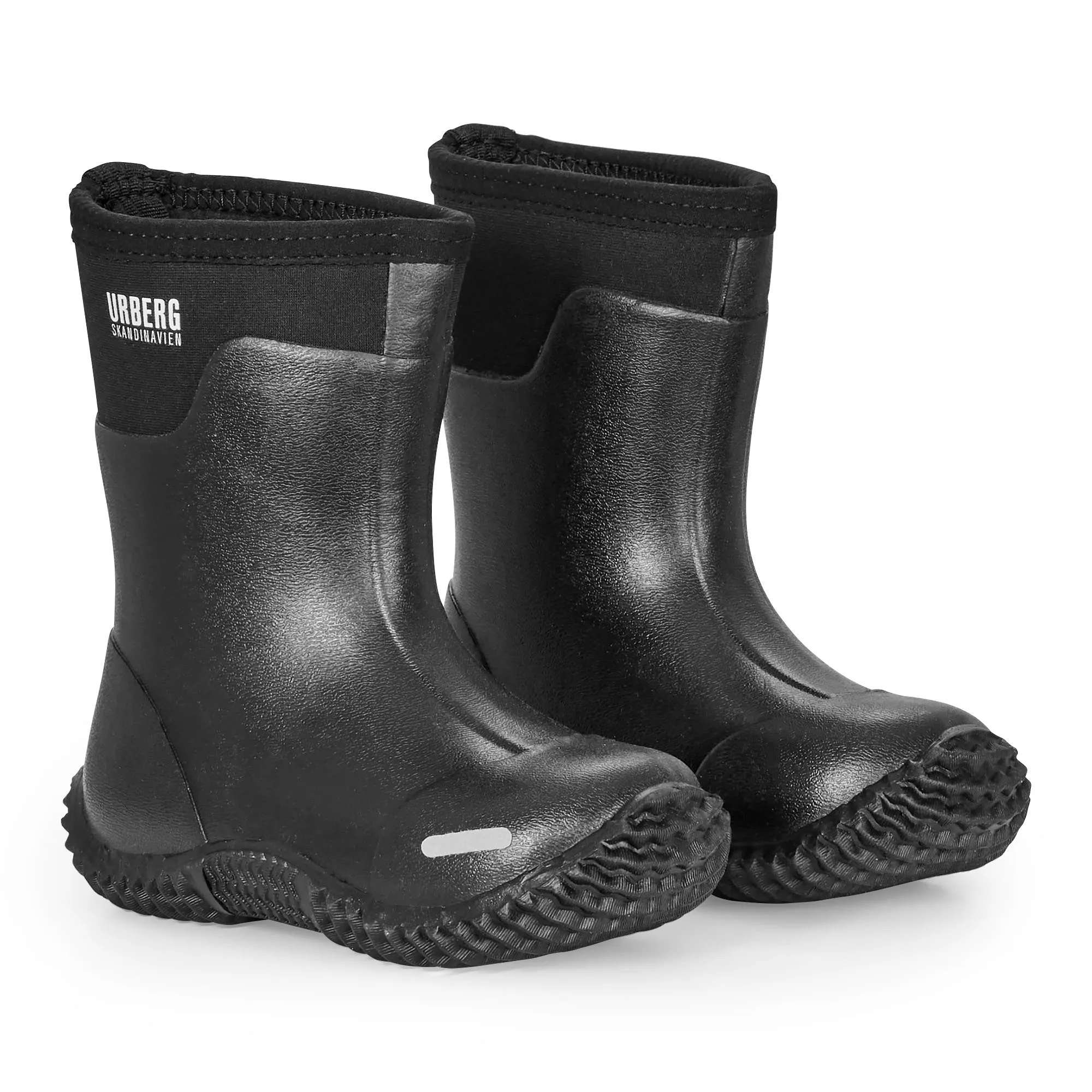 Urberg Kids' Kaj Fleece Neoprene Boot Black | Buy Urberg Kids' Kaj Fleece Neoprene Boot Black here | Outnorth