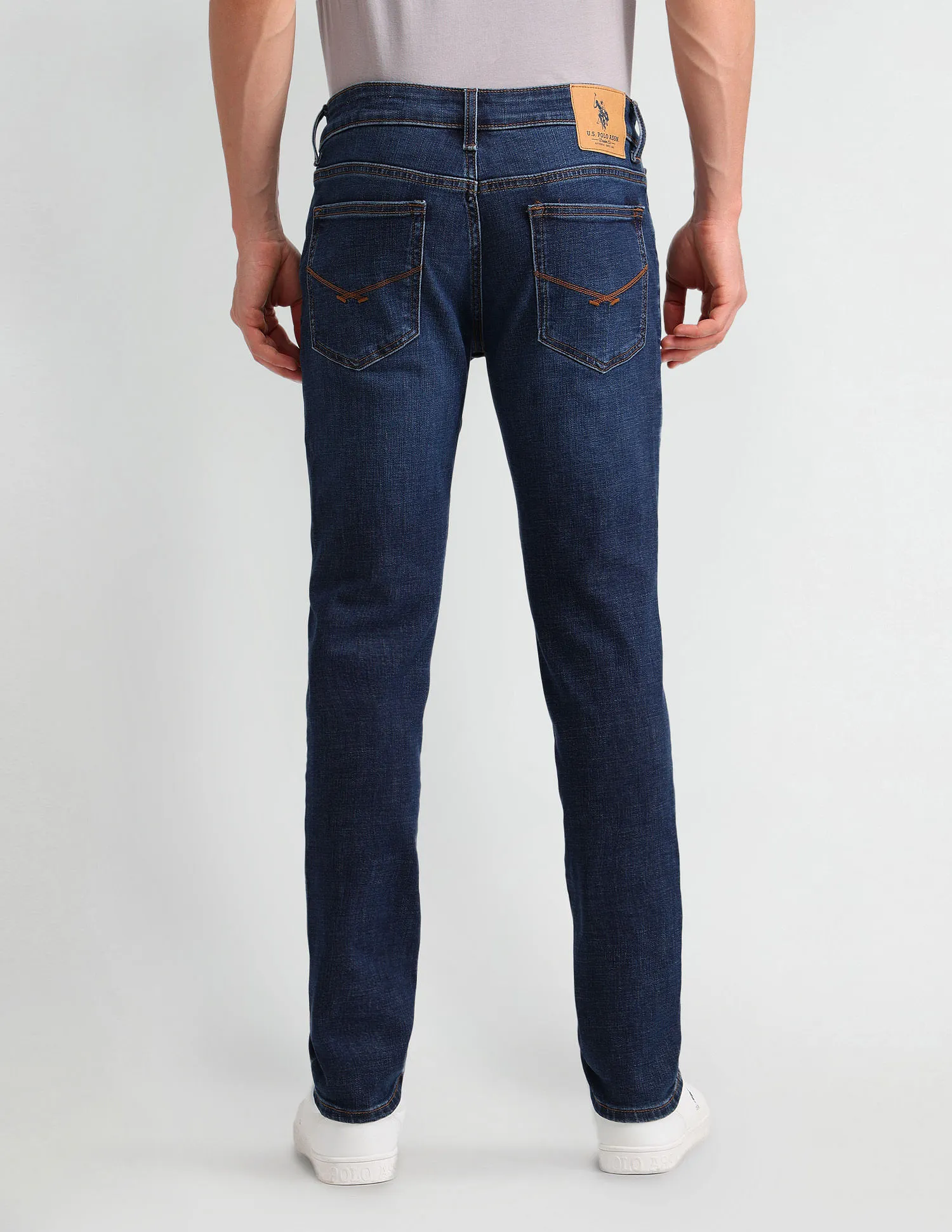 U.S. Polo Assn. Denim Co. Brandon Slim Tapered Blue Jeans