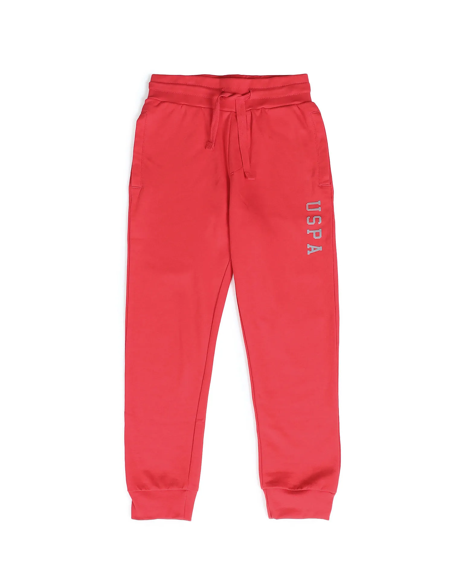 U.S. Polo Assn. Kids Boys Solid Regular Fit Joggers