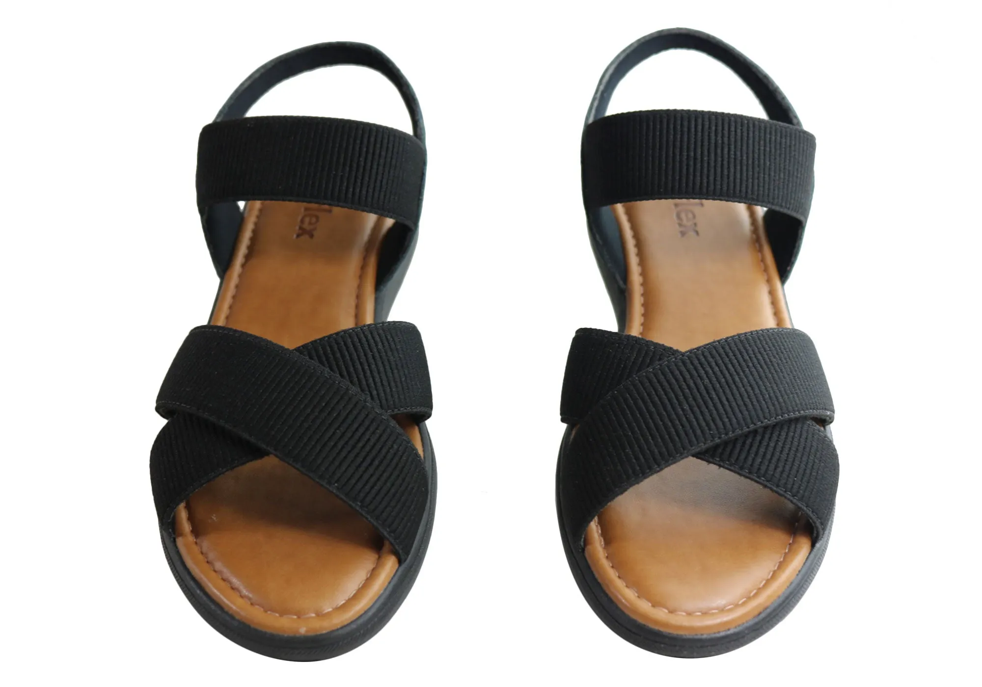 Usaflex Jetty Womens Comfortable Cushioned Sandals Made In Brazil