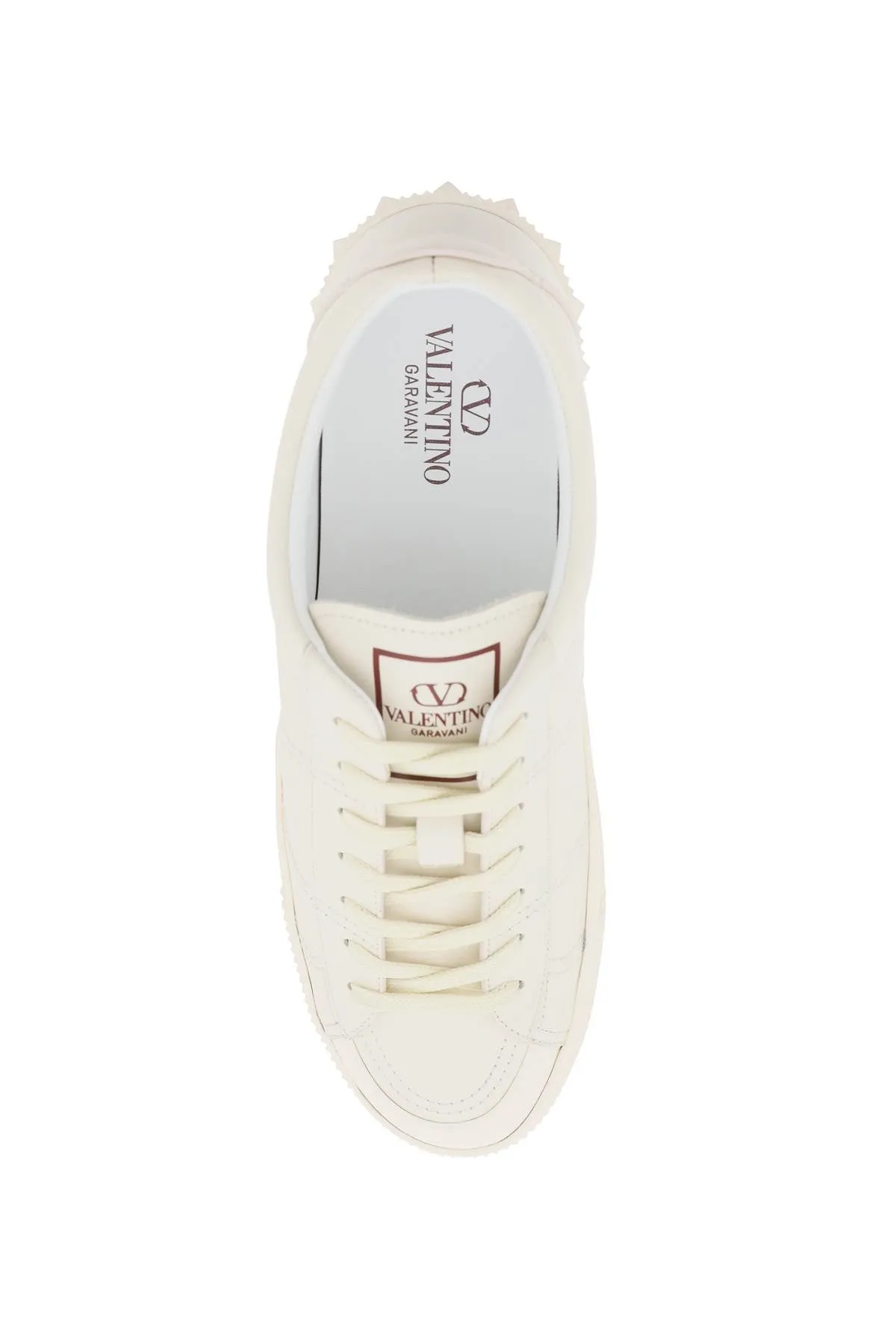 Valentino garavani leather cityplanet sneakers 4Y2S0F90JKD IVORY IVORY