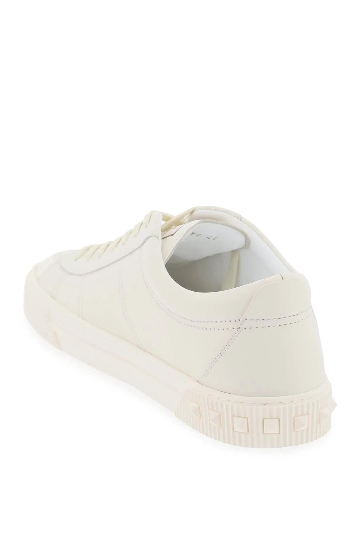 Valentino garavani leather cityplanet sneakers 4Y2S0F90JKD IVORY IVORY