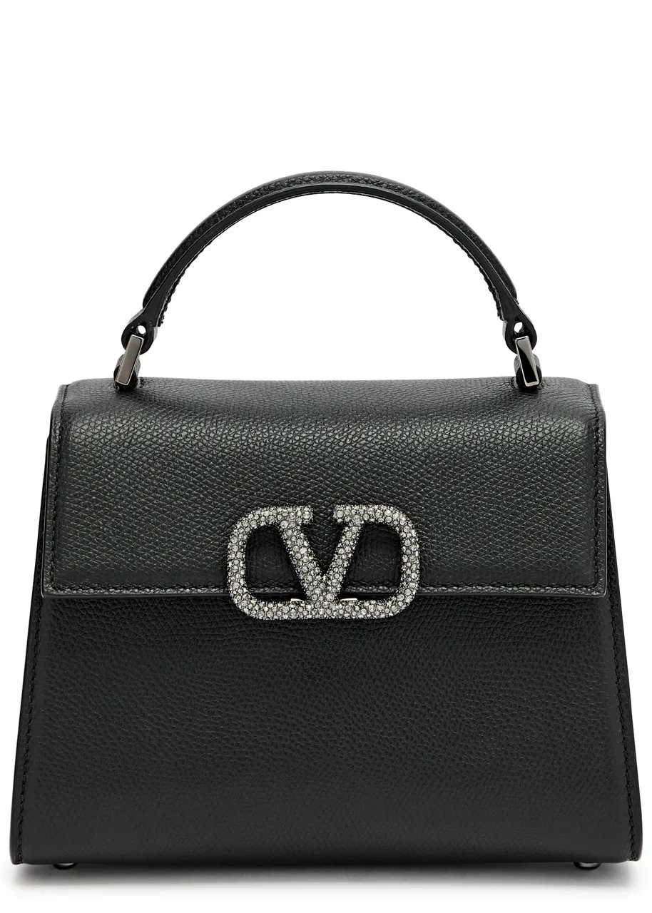 VALENTINO GARAVANI Vsling mini leather top handle bag -                         -                     -                