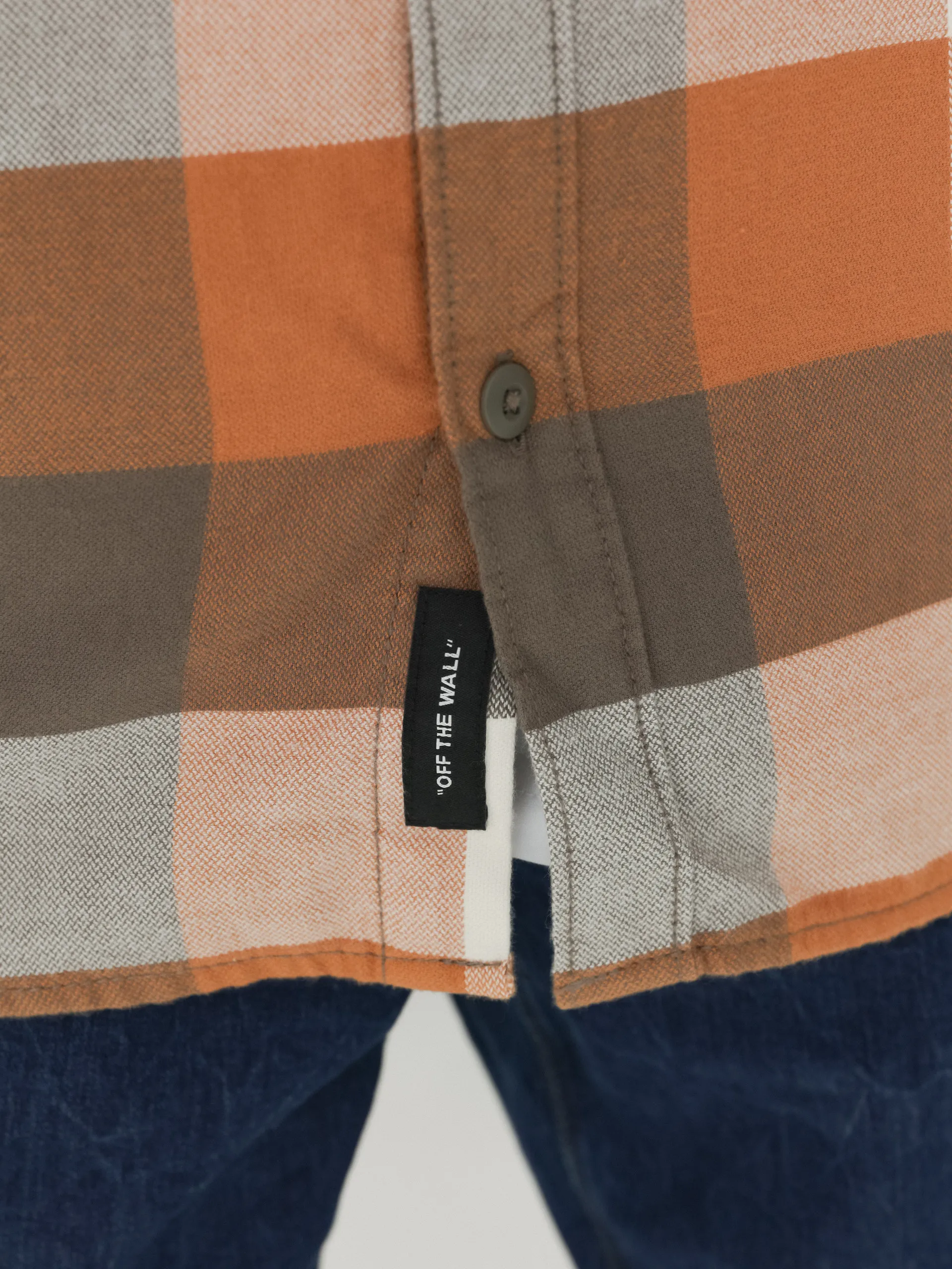 Vans Box Flannel Classic Shirt (bungee cord/brown sugar)