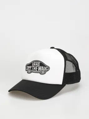 Vans Classic Patch Curved Bill Trucker Cap (black/white)