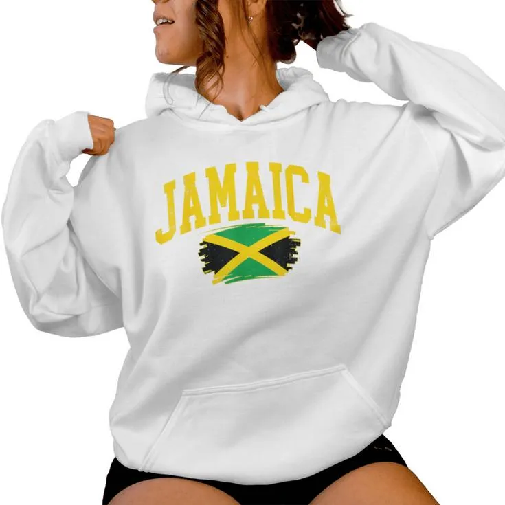 Vintage Jamaica Vacation Retro Jamaican Souvenir Women Women Hoodie