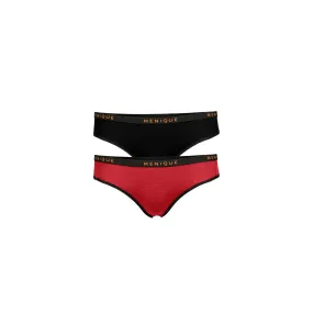 Women Merino Bikini Briefs 2-Pack M