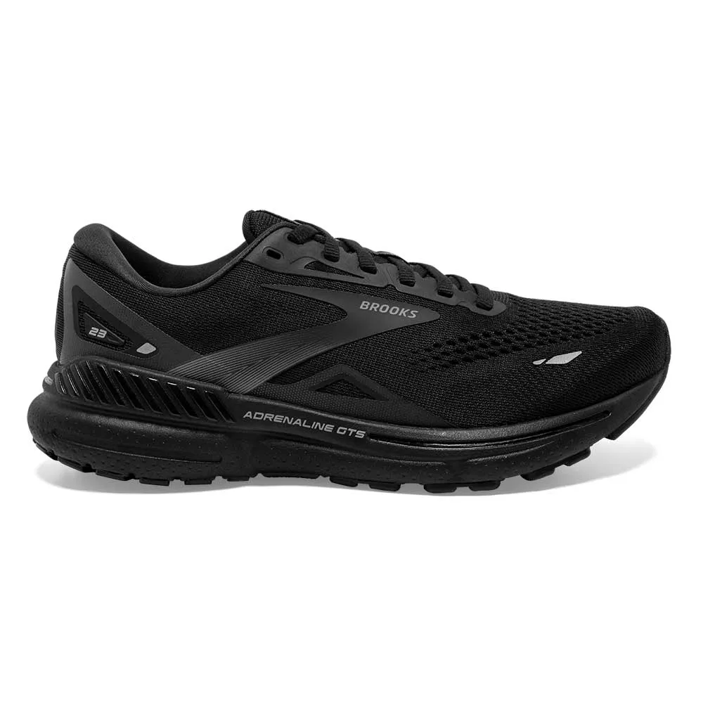 Women's Adrenaline GTS 23 Running Shoe - Black/Black/Ebony - Regular (B)