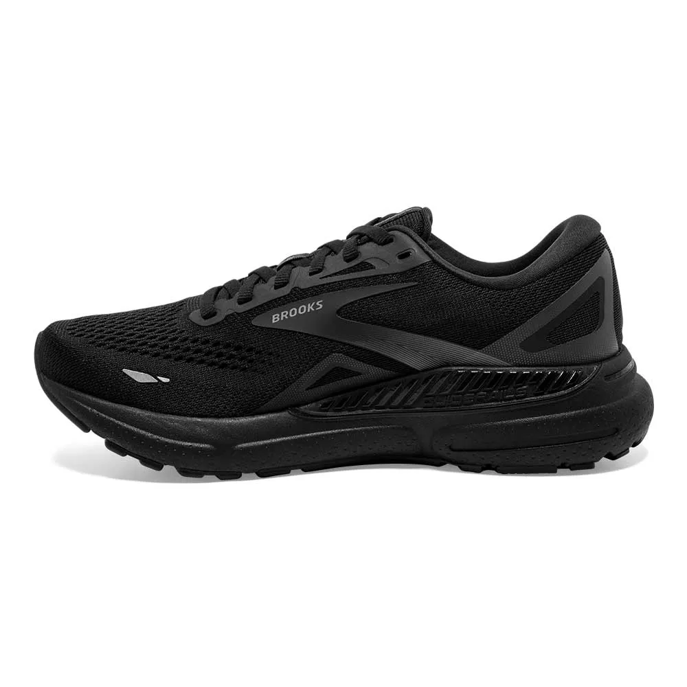 Women's Adrenaline GTS 23 Running Shoe - Black/Black/Ebony - Regular (B)