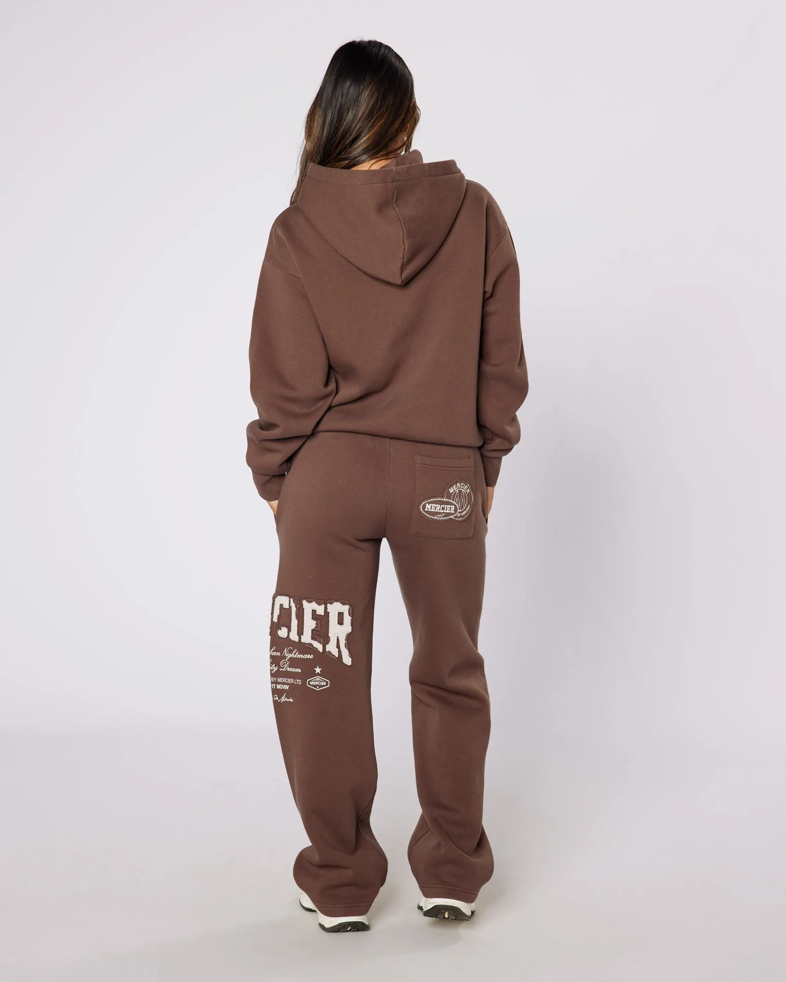 Womens Brown City Dreams Joggers