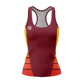 Womens Sublimated Beach Tank - Sunrise