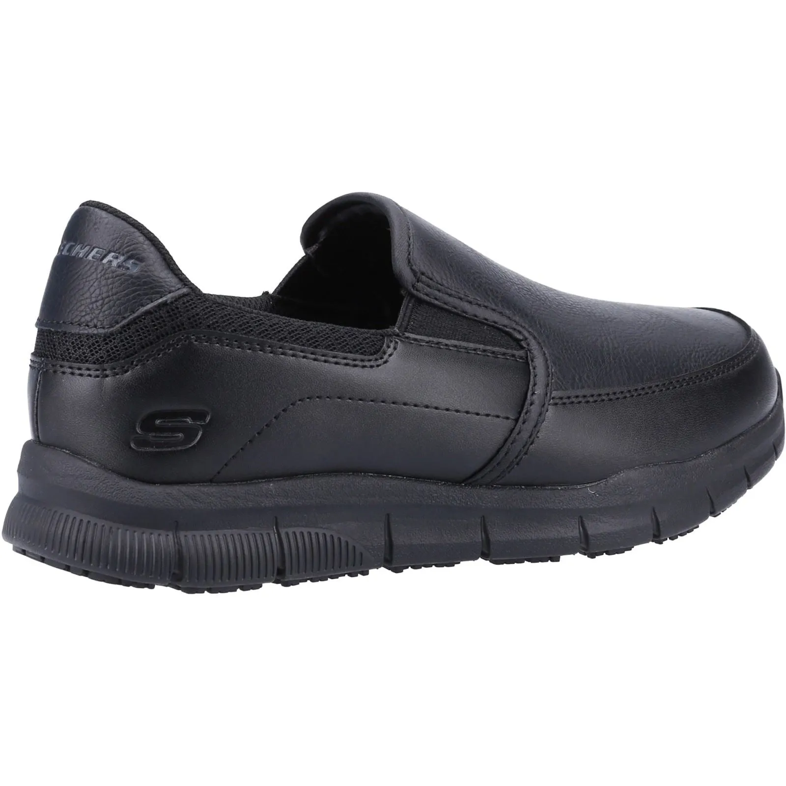 Women's Wide Fit Skechers 77236EC Nampa Annod Occupational Sneakers