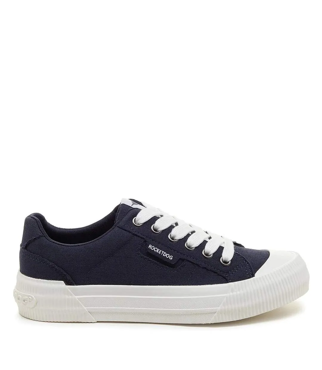 Womens/ladies cheery trainers navy Rocket Dog