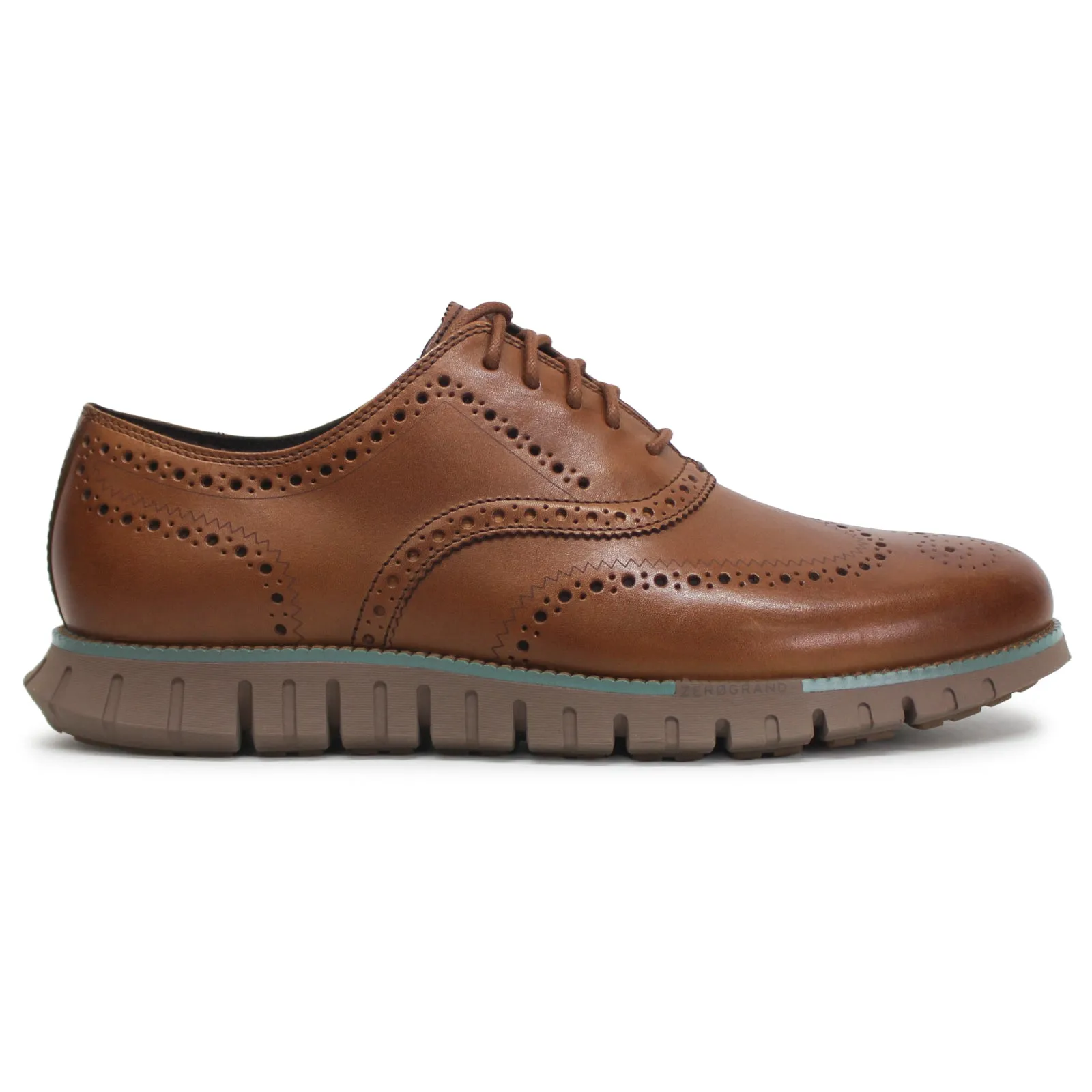 Zerogrand Remastered Wingtip Leather Men's Comfort Shoes - UK 9 - US 10 Men - EU 43