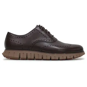 Zerogrand Remastered Wingtip Leather Men's Lace Up Shoes - UK 8 - US 9 Men - EU 42