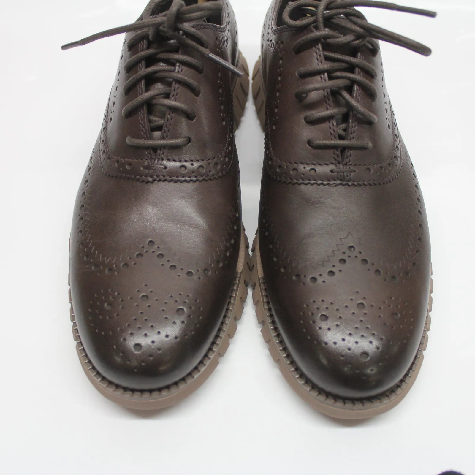 Zerogrand Remastered Wingtip Leather Men's Lace Up Shoes - UK 8 - US 9 Men - EU 42