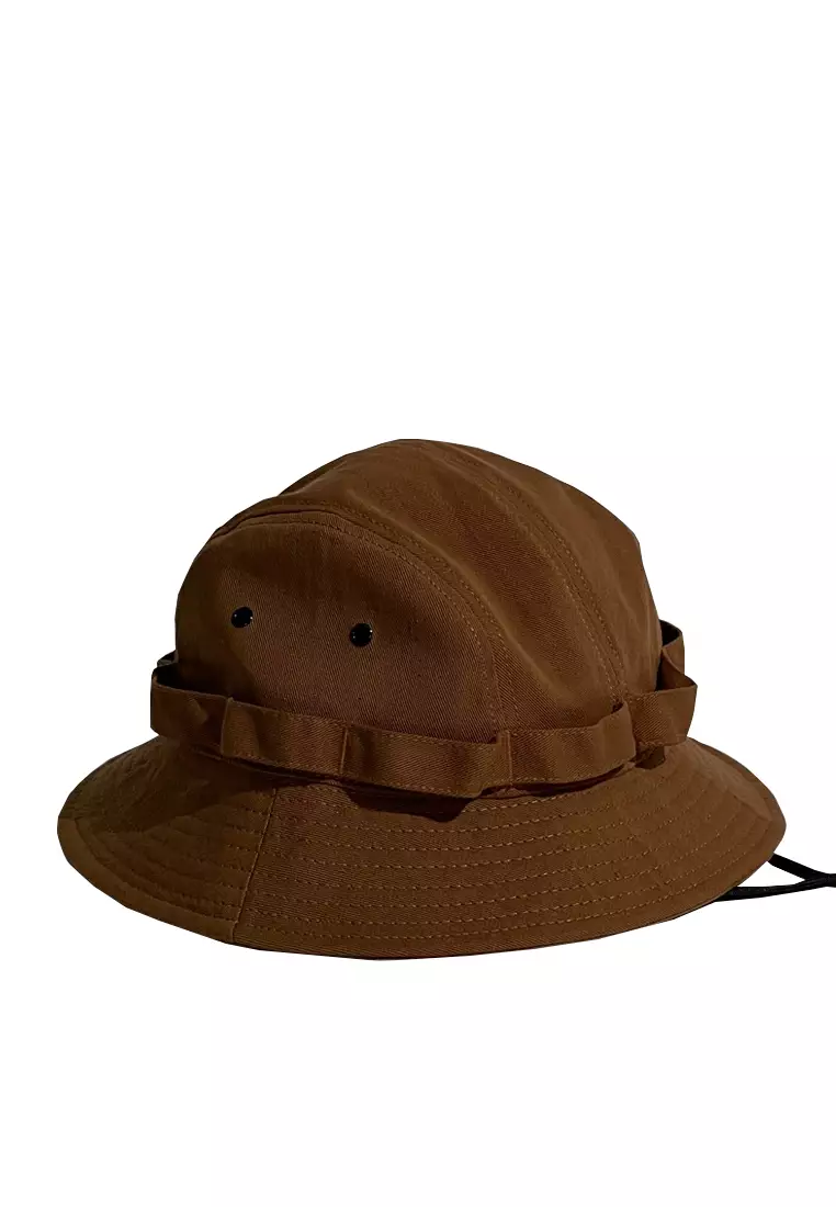 ZITIQUE Pure color drawing fisherman hat